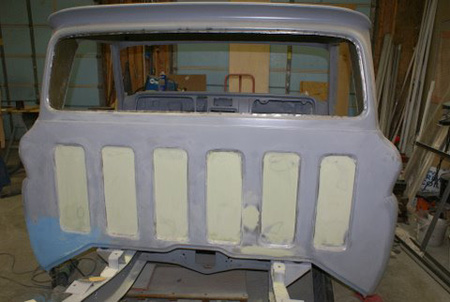 Back of the cab