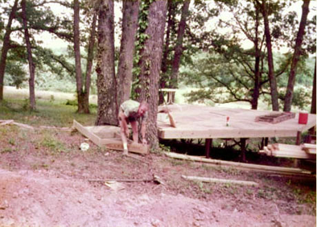 Starting to build the gazebo