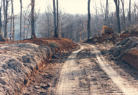 Driveway taking shape