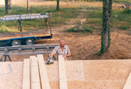 Every part of construction hands on