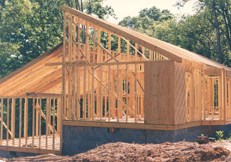 Left living room, right bedroom