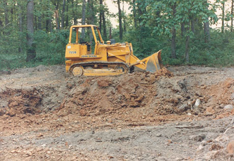 Additional driveway grading