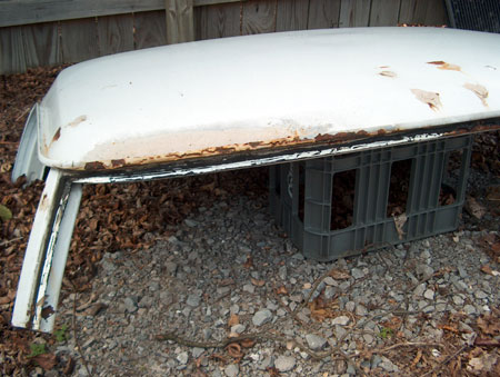 Roof rusted