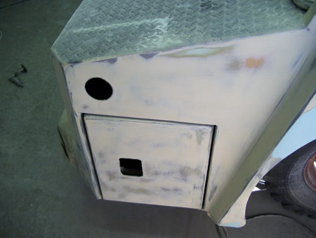 Corner repaired