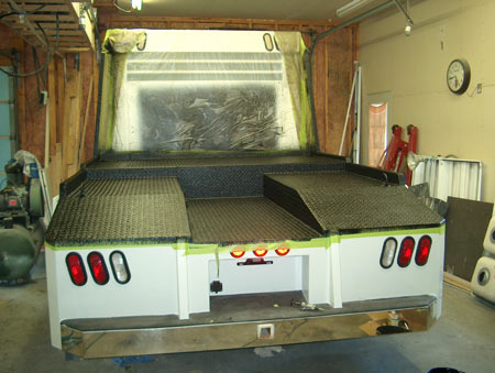 Coat of bed liner