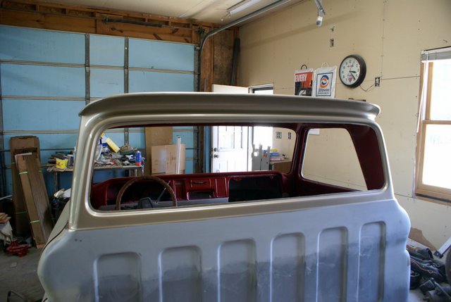 cab bottom ready for red paint