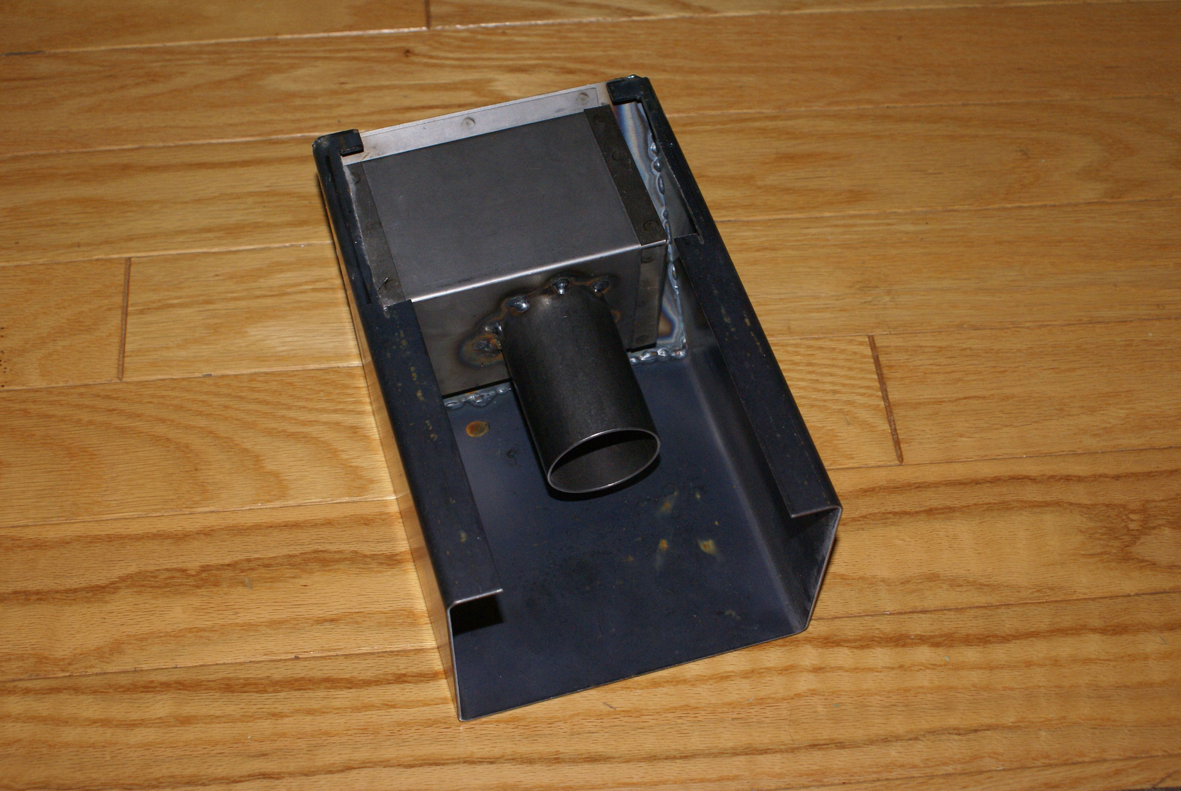 back side of gas door mechanism