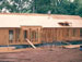 Decking on upper rafters