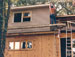 Windows in kitchen area